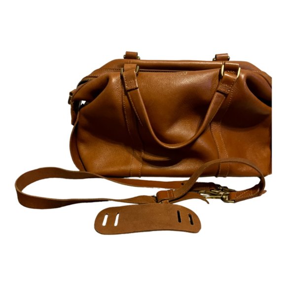 Madewell Handbags - Madewell Over the shoulder brown satchel purse